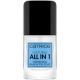 Baza si top coat pentru unghii Natural All in 1 Hardening, 10.5 ml, Catrice 620297