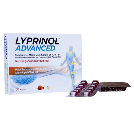 Complex lipidic marin Lyprinol Avansat, 60 capsule, Pharmalink