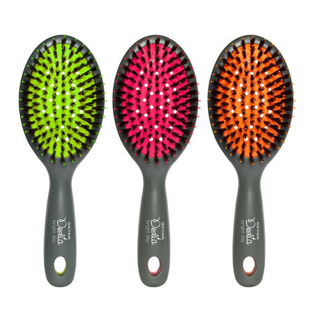 Perie ovala pentru descurcare par Deslia Bright Day, 1 bucata, diverse culori, Beter 620471