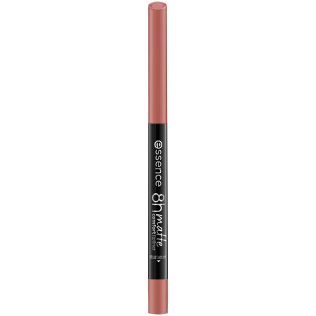 Creion pentru buze mat 8h matte comfort, 04 - Rosy Nude, 0.3 g, Essence