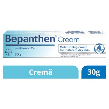 Bepanthen Crema cu 5% panthenol, 30 g, Bayer 652903