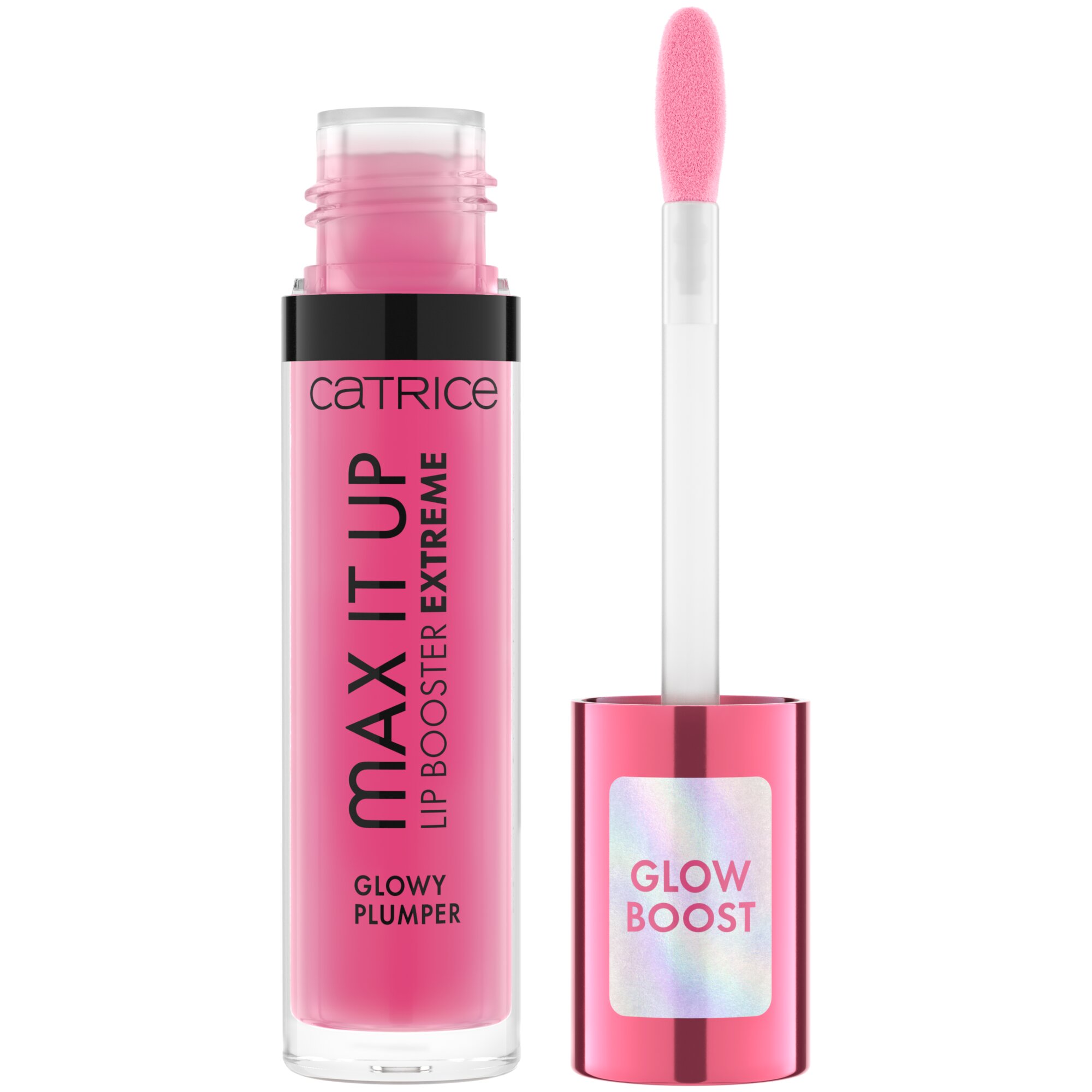 Luciu pentru buze Max It Up Lip Booster Extreme, 040 - Glow On Me, 4 ml, Catrice