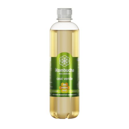 IKOMBUCHA BAUTURA FERMENTATA CU CEAI VERDE 500ML