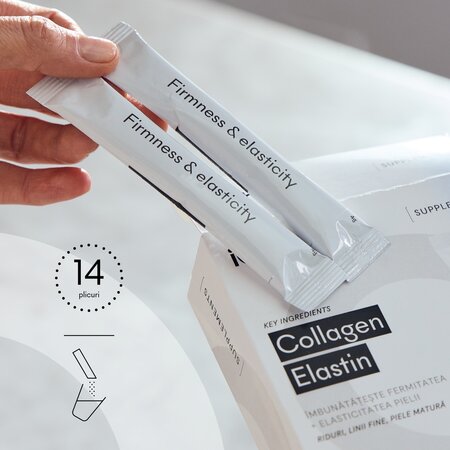 Colagen si Elastina, 14 plicuri, Ivatherm 625473