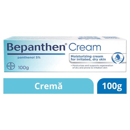 Bepanthen Crema cu 5% panthenol, 100 g, Bayer 652912