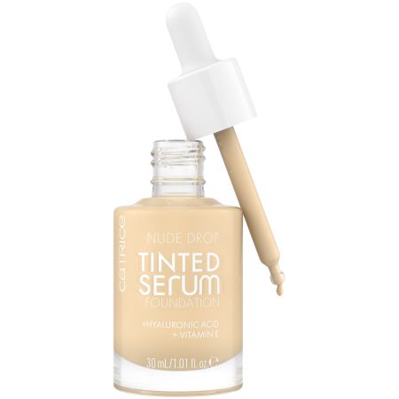 Fond de ten Nude Drop Tinted Serum Foundation, 010N, 30ml, Catrice