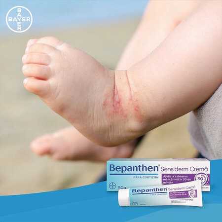 Bepanthen Crema Sensiderm, 50 g, Bayer 538688