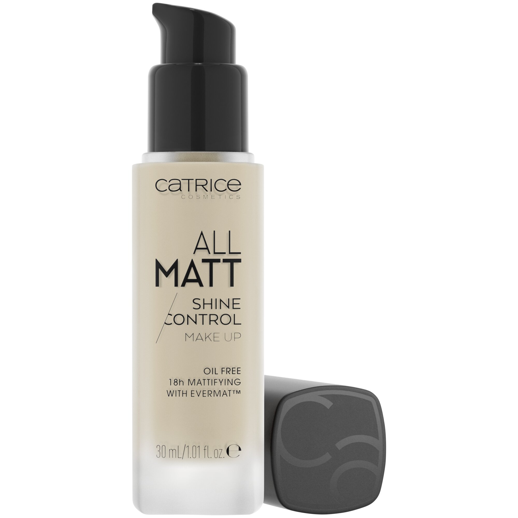 Fond de ten All Matt Shine Control Make Up, 010 N - Neutral Light Beige, 30 ml, Catrice