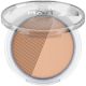 Pudra compacta All Matt Plus Shine Control, 030 - Warm Beige, 10 g, Catrice 621367