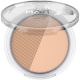 Pudra compacta All Matt Plus Shine Control, 025 - Sand Beige, 10 g, Catrice 621380