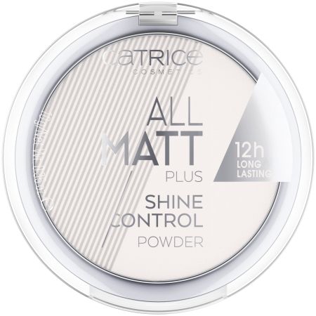 Pudra compacta All Matt Plus Shine Control, 001 - Universal, 10 g, Catrice