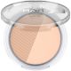 Pudra compacta All Matt Plus Shine Control, 010 - Transparent, 10 g, Catrice 621395