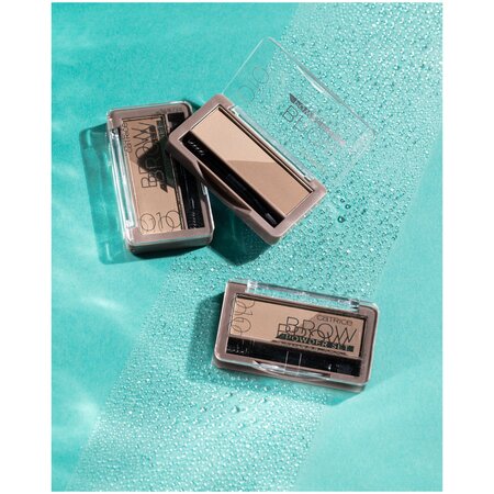 Set pudra pentru sprancene rezistent la apa Brow Powder, 010 - Ash Blond, 4 g, Catrice 621399