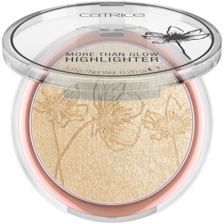 Pudra iluminatoare More Than Glow Highlighter, 030 Beyond Golden Glow, 5.9 g, Catrice 621558