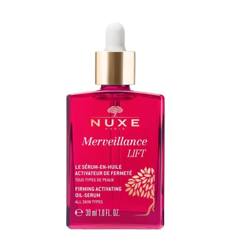 Ser antirid infuzat cu ulei de Microalge Merveillance Lift, 30 ml, Nuxe