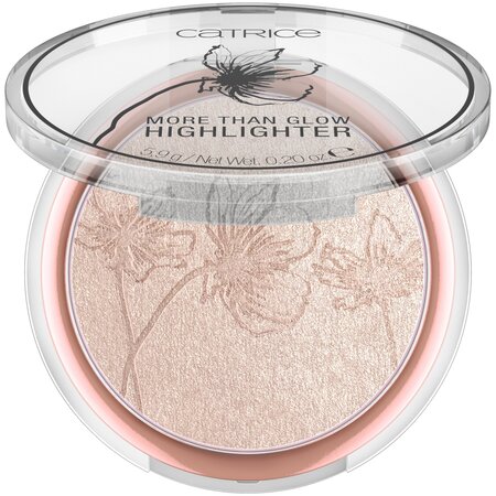 Pudra iluminatoare More Than Glow Highlighter, 020 Supreme Rose Beam, 5.9 g, Catrice 621574
