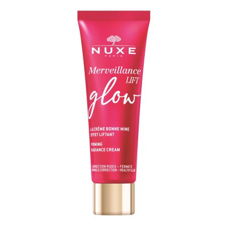 Crema Glow cu efect de lifting pentru toate tipurile de ten Merveillance Lift, 50 ml, Nuxe 621602