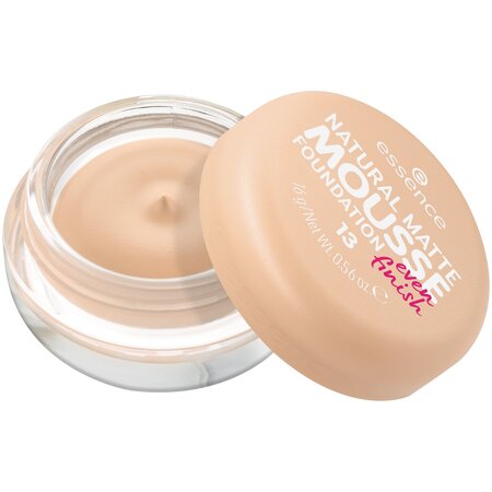 Fond de ten mat Natural Matte Mousse Foundation, 13, 16 g, Essence 621673