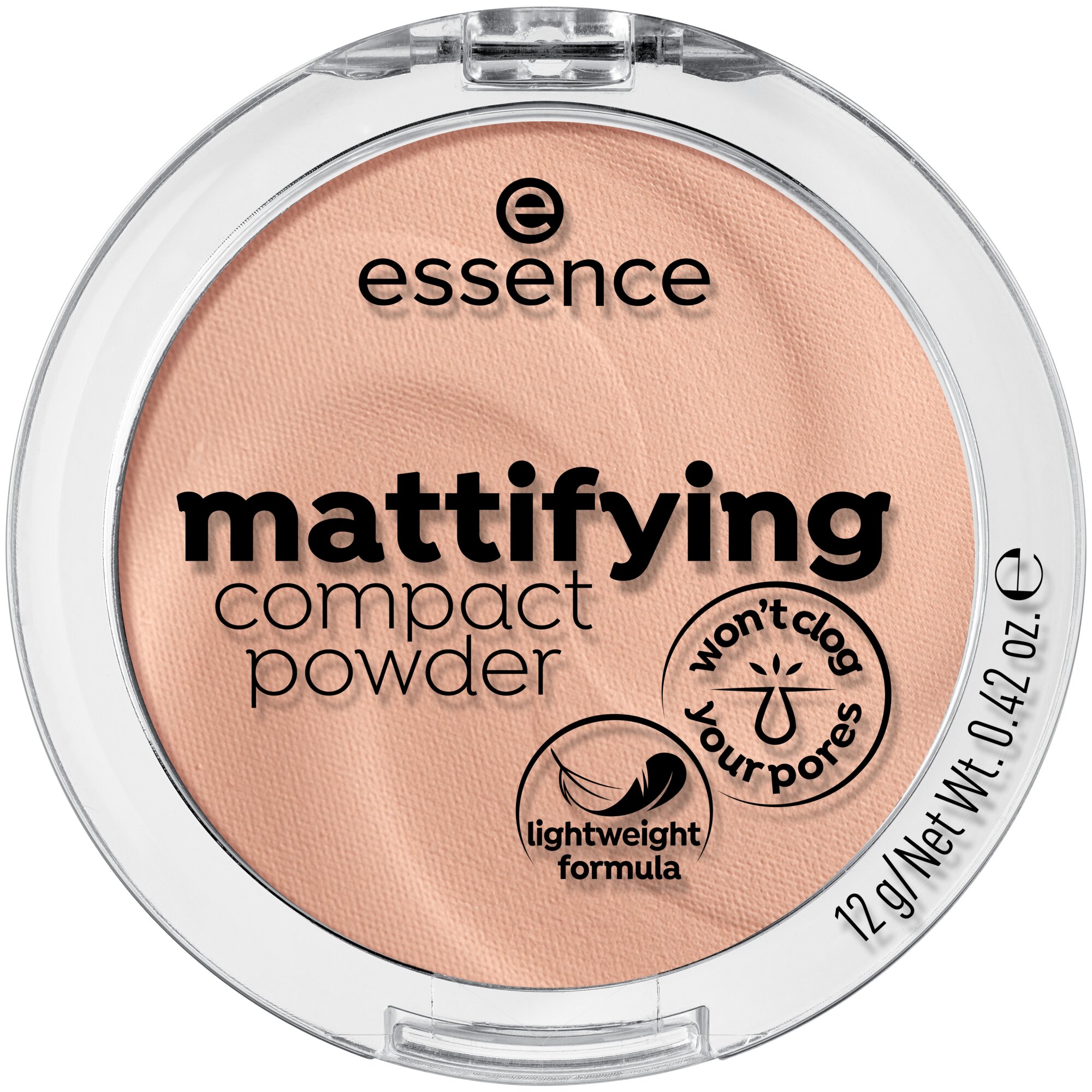 Pudra compacta matifianta Mattifying Compact Powder, 04 - Perfect Beige, 12 g, Essence