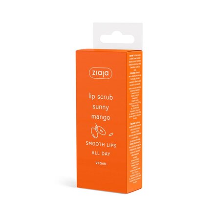 Scrub pentru buze cu mango Lip Care, 12ml, Ziaja 621731