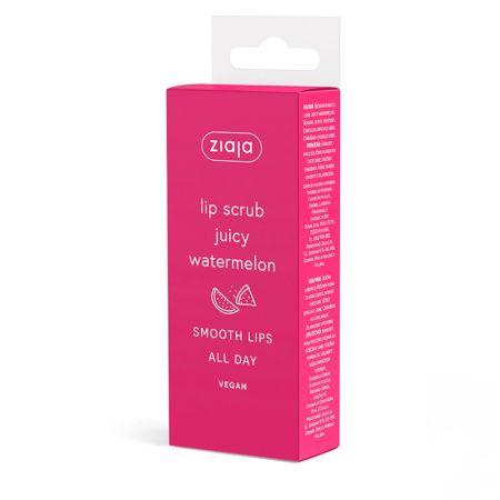Scrub de buze cu pepene verde Lip  Care, 12ml, Ziaja 621760