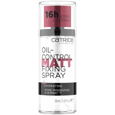 Spray pentru fixarea machiajului Oil-Control Matt Fixing, 50 ml, Catrice