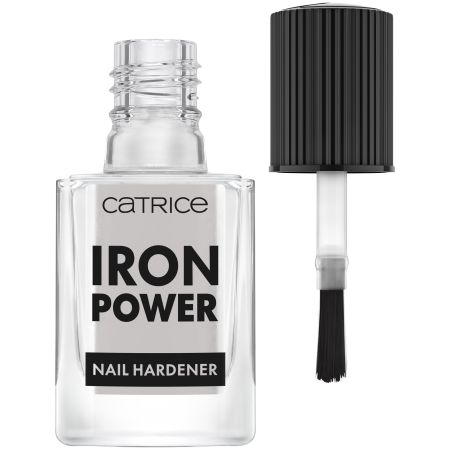 Tratament pentru intarirea unghiilor Iron Power Nail Hardener, 010 - Go Hard Or Go Home, 10.5 ml, Catrice