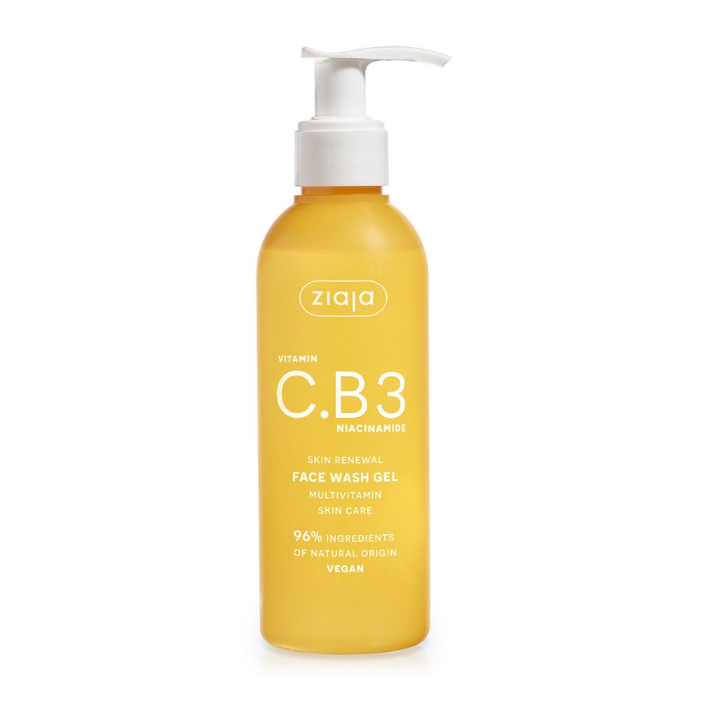 Gel de curatare pentru fata Vitamin C.B3 Niacinamide, 190ml, Ziaja