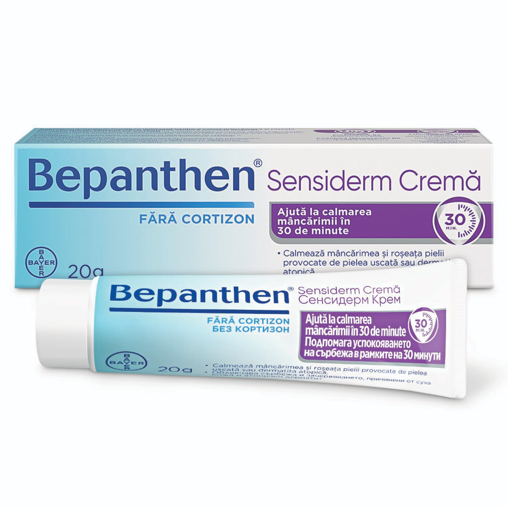 Bepanthen Crema Sensiderm, 20 g, Bayer