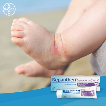 Bepanthen Crema Sensiderm, 20 g, Bayer 553423