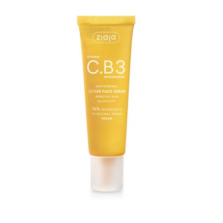 Ser pentru fata Vitamin C.B3 Niacinamide, 30ml, Ziaja