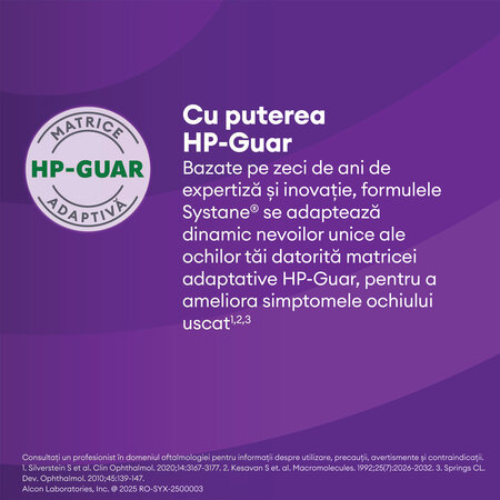 Picaturi oftalmice lubrifiante fara conservanti Systane, 10 ml, Alcon 816829