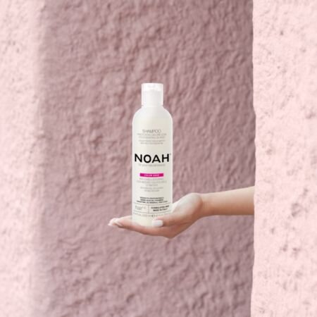 Sampon pentru par vopsit cu fitocheratina din orez, 250 ml, Noah 622015