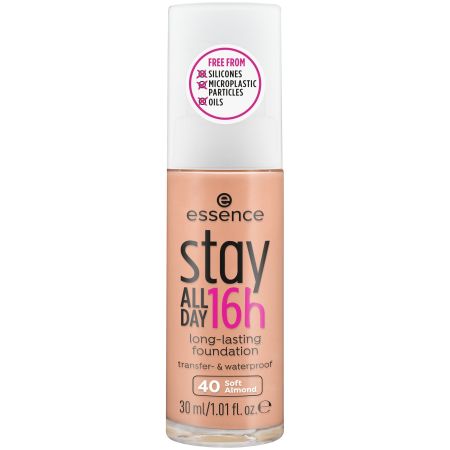 Fond de ten stay All Day 16h Long - Lasting, 40 - Soft Almond, 30 ml, Essence