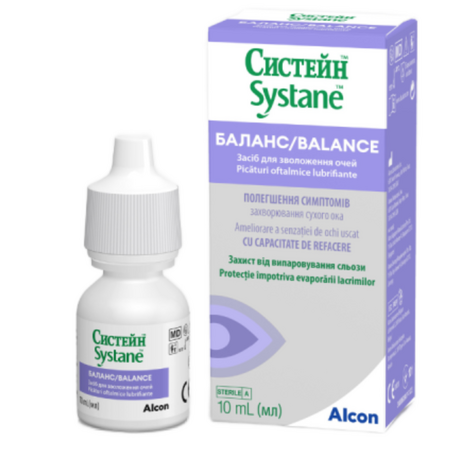 Picaturi oftalmice, Systane Balance, 10 ml, Alcon 701624