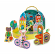 Set portabil de joaca creativa si libera Orasul Animalelor, Avenir 622153
