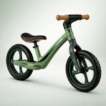 Bicicleta fara pedale Mizo, +3 ani, Khaki, Momi 774947