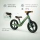 Bicicleta fara pedale Mizo, +3 ani, Khaki, Momi 774948