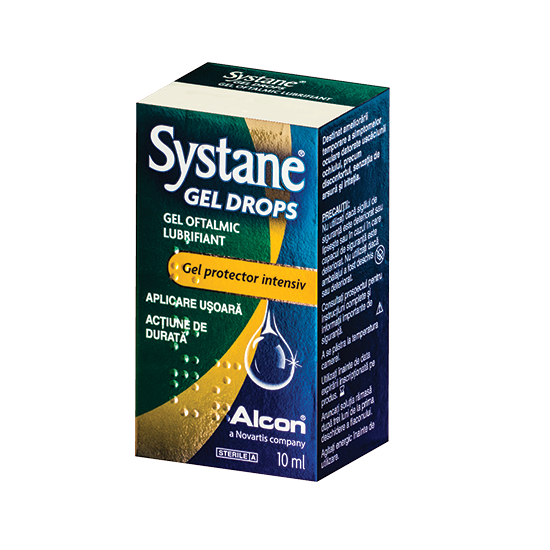 Gel oftalmic Systane Drops, 10 ml, Alcon