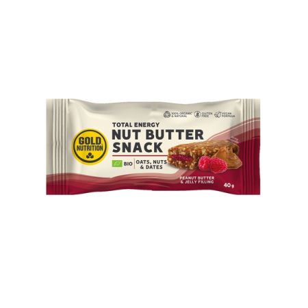 BIO NUT BUTTER SNACK UNT DE ARAHIDE & JELEU 40 GR BIO* EC58941    