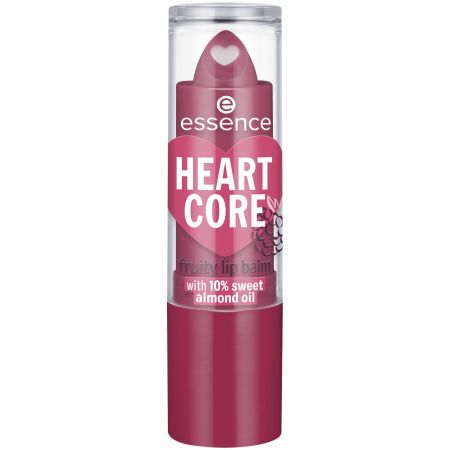 Balsam pentru buze Heart Core, 05 - Bold Blackberry, 3 g, Essence