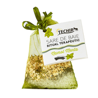 Sare de baie cu namol si menta, 63g, Techir