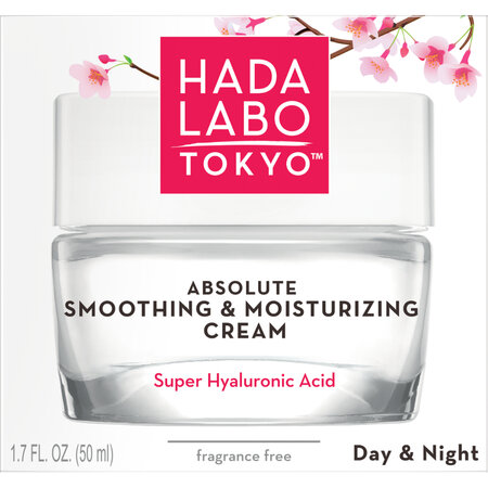 Crema hidratanta de netezire pentru piele cu Acid Super Hyaluronic, zi si noapte, 50 ml, Hada Labo Tokyo 802027