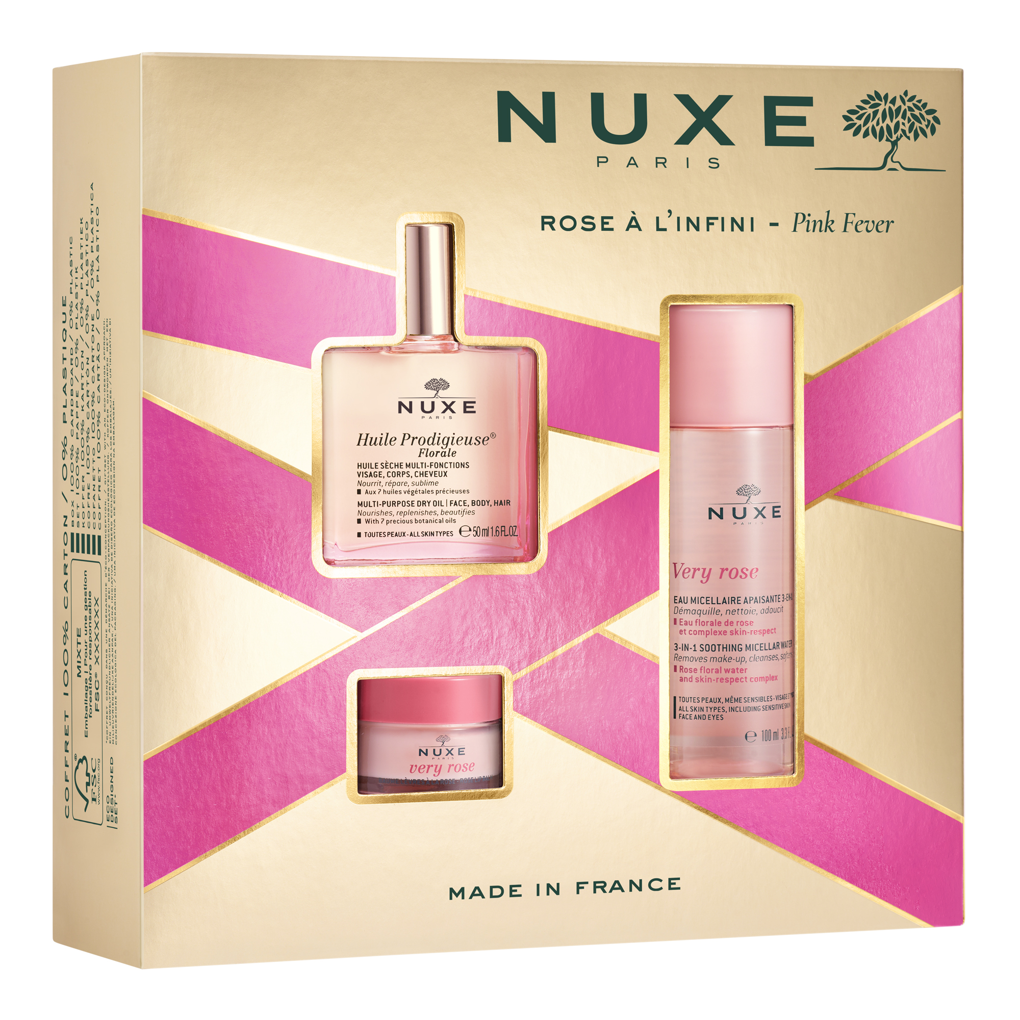 Set Pink Fever, Nuxe