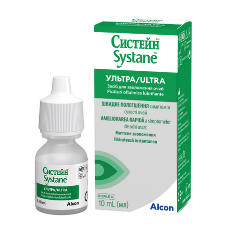 Picaturi oftalmice lubrifiante Systane Ultra, 10 ml, Alcon