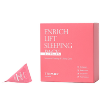 Pachet masti de noapte pentru lifting Enrich-Lift Sleeping Pack, 20 bucati x 3g, Trimay