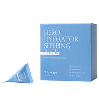 Pachet masti de noapte pentru hidratare Hero Hydrator Sleeping Pack, 20 bucati x 3g, Trimay