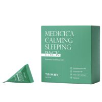 Pachet masti de noapte pentru calmarea tenului Medicica Calming Sleeping Pack, 20 bucati x 3g, Trimay