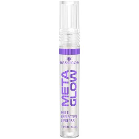 Luciu de buze Meta Glow Multi-Reflective, 01 - Cyber Space, 3 ml, Essence