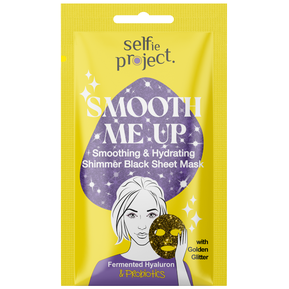 Masca de fata pentru netezire si hidratare Smooth Me Up, 20 ml, Selfie Project